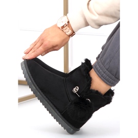 Bottes de neige Emusy noires pour femmes le noir 3