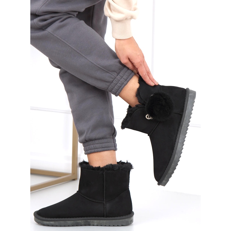 Bottes de neige Emusy noires pour femmes 5