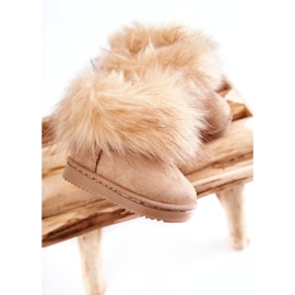 FR1 Bottes De Neige Enfant Avec Fourrure Beige Ariana 1 FR1 Bottes De Neige Enfant Avec Fourrure Beige Ariana 1