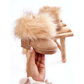 FR1 Bottes De Neige Enfant Avec Fourrure Beige Ariana 2 FR1 Bottes De Neige Enfant Avec Fourrure Beige Ariana 2