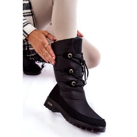 Bottes de Neige Hautes et Chaudes Progress PROGJ-20-07 Noir le noir 2
