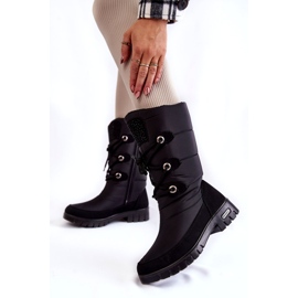 Bottes de Neige Hautes et Chaudes Progress PROGJ-20-07 Noir le noir 4