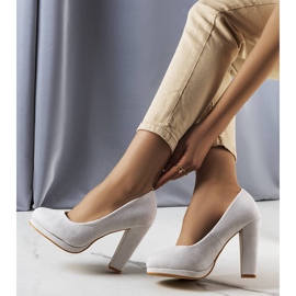 BM Escarpins à talon gris Fardi 1 BM Escarpins à talon gris Fardi 1