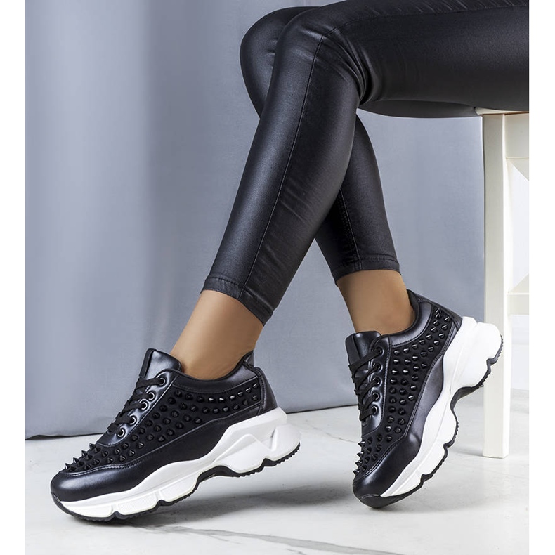 BM Baskets femme Suzeta noires le noir 1 BM Baskets femme Suzeta noires le noir 1