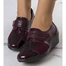 PA1 Brogues marron d'Andris rouge 1 PA1 Brogues marron d'Andris rouge 1