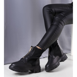 PA1 Bottines Cazade noires le noir 1