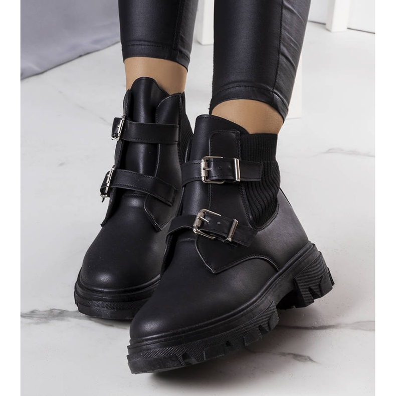 Bottes Isamba noires le noir 2