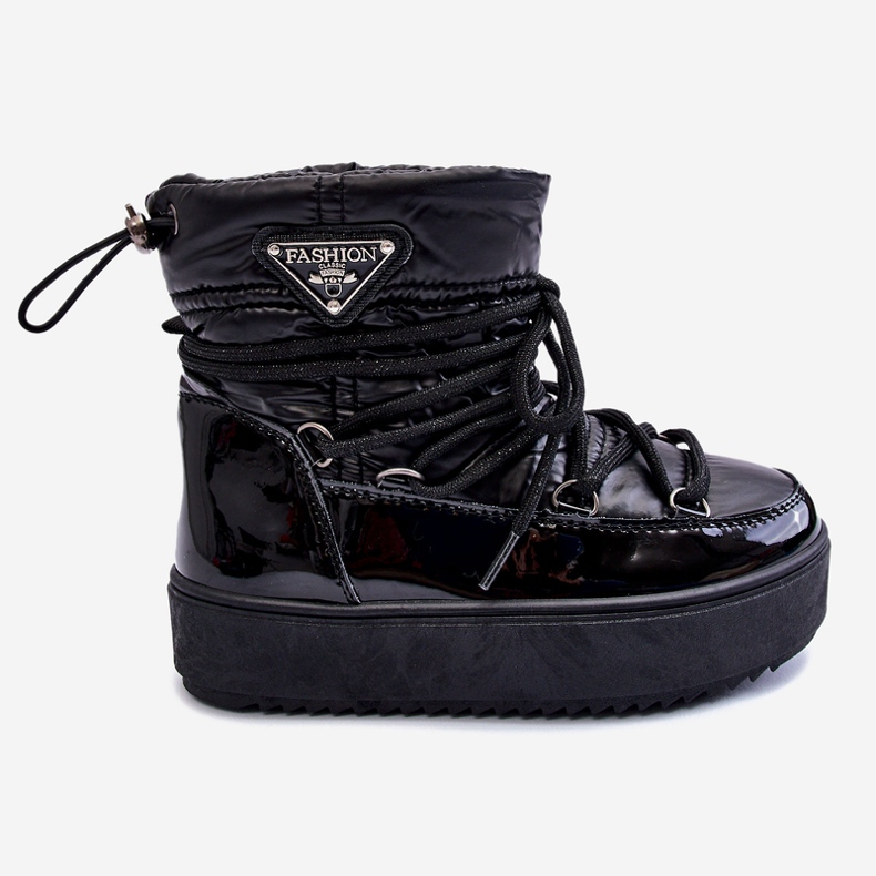 Bottes de neige isolées pour enfants Noir Colina 2