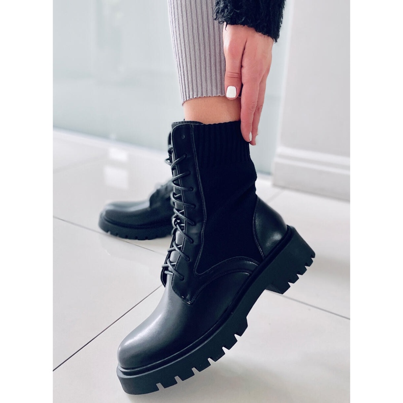BM Bottes avec tige élastique Cass Black le noir 2