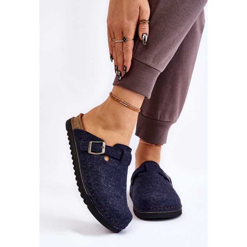 Chaussons Préventifs Femme Inblu DJ-07-041 Bleu Marine 1