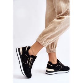 PG1 Baskets à plateforme en daim noires Riverside le noir 5
