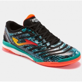 Joma Regate Rebound 2201 In M chaussures de football RREW2201IN le noir bleu multicolore multicolore 3