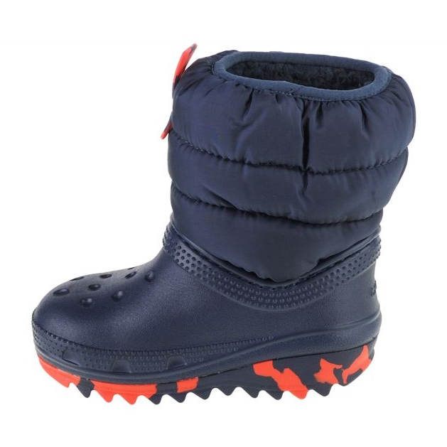 Chaussures Crocs Classic Neo Puff Boot pour tout-petits 207683-410 bleu 1