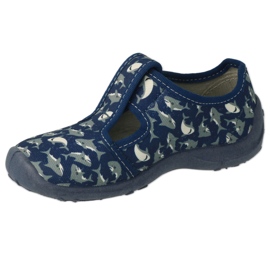 Befado chaussures pour enfants 010X032 bleu marine 2