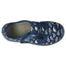 Befado chaussures pour enfants 010X032 bleu marine 1