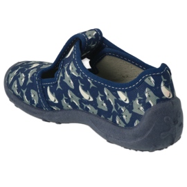 Befado chaussures pour enfants 010X032 bleu marin 3