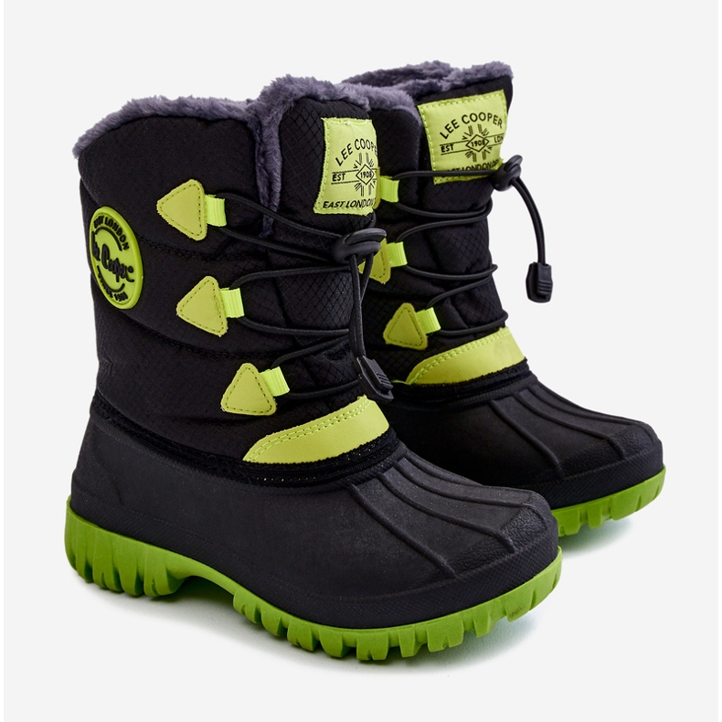 Lee Cooper Bottes de neige isolées pour enfants LCJ-21-44-0519 Noir 1