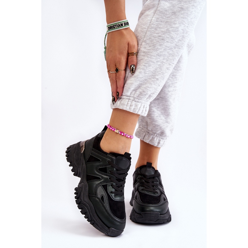 PG1 Chaussures de sport classiques à plateforme Bowie noires le noir 1 PG1 Chaussures de sport classiques à plateforme Bowie noires le noir 1