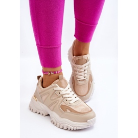 PG1 Chaussures de sport classiques sur plateforme Bowie beige 2 PG1 Chaussures de sport classiques sur plateforme Bowie beige 2