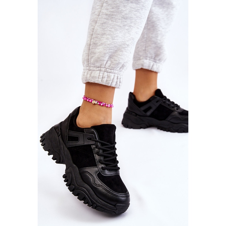 PG1 Chaussures de sport à la mode Baskets noires Frezio le noir 2