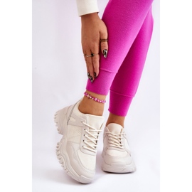 PG1 Chaussures de sport à la mode Baskets Crème Frezio beige 1