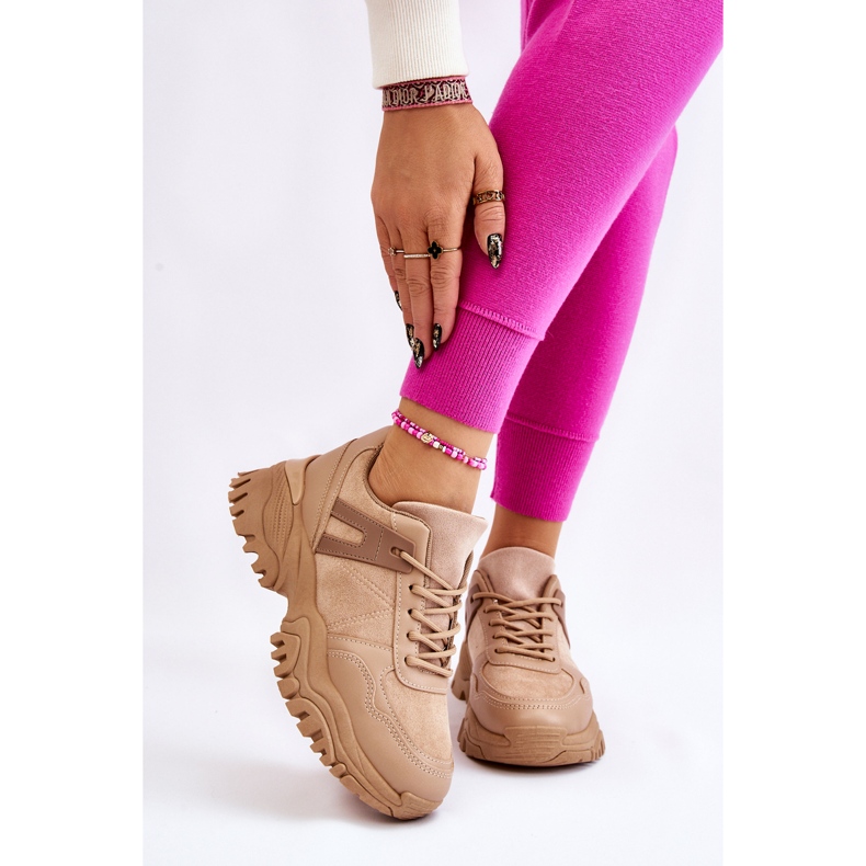 PG1 Chaussures de Sport à la Mode Baskets Beige Frezio 1