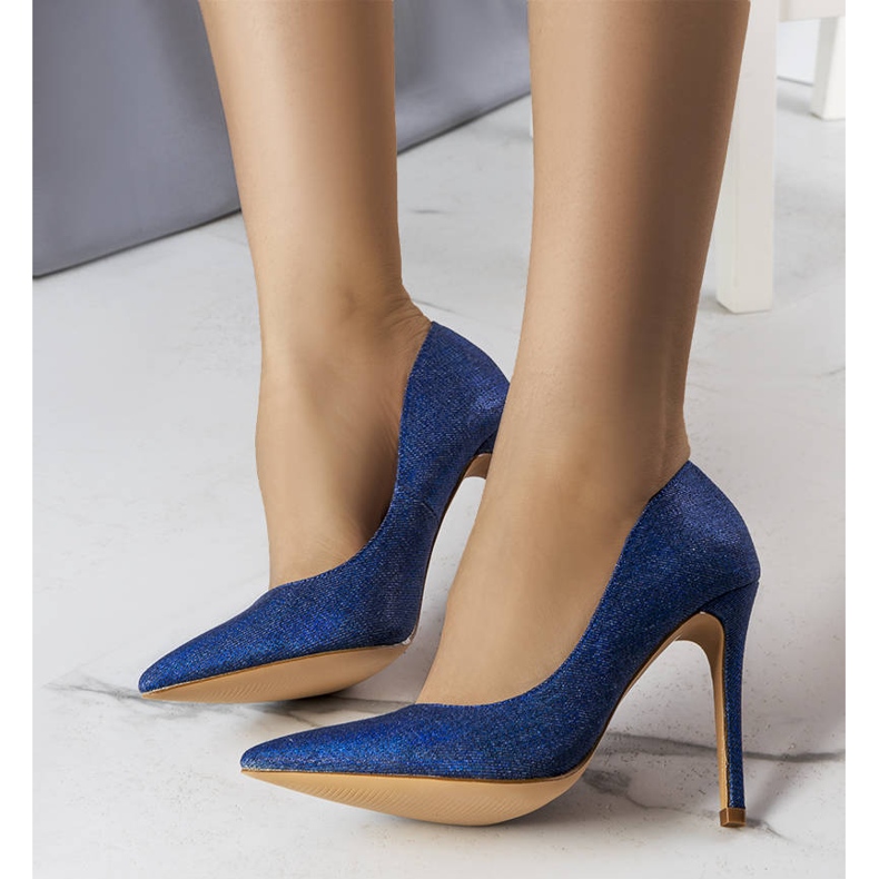 BM Talons hauts brillants bleu marine 1 BM Talons hauts brillants bleu marine 1