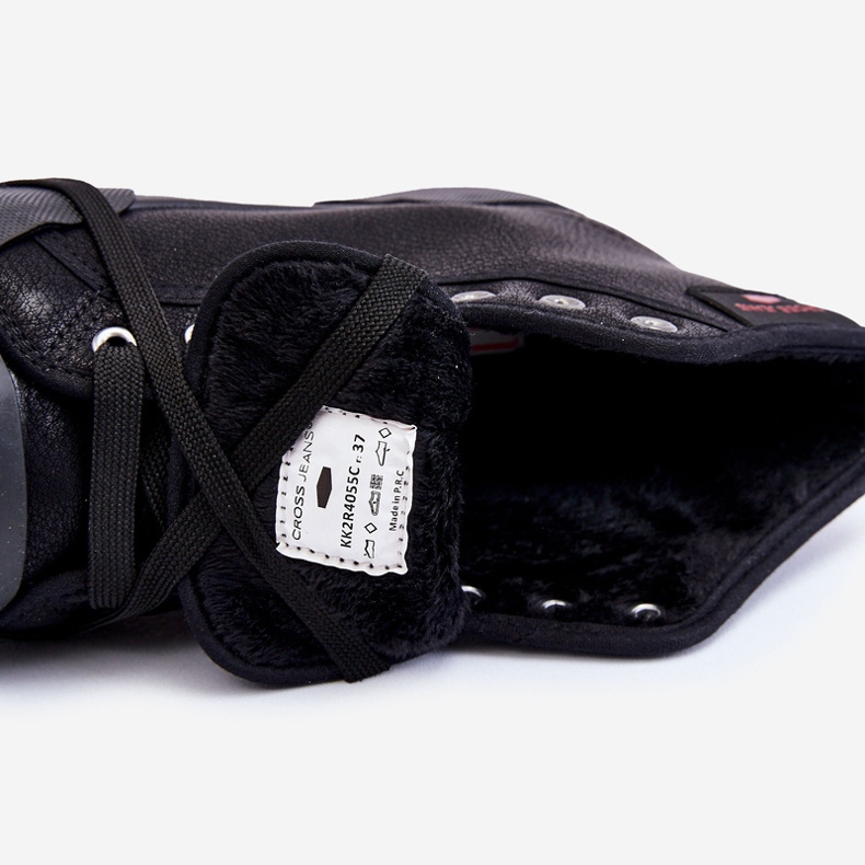 Baskets Hautes Femme Cross Jeans KK2R4055C Noir le noir 1