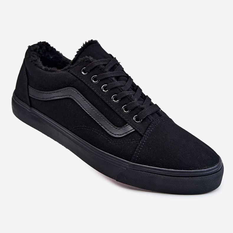 BM Baskets Textile Warm Homme Noir Harry 1