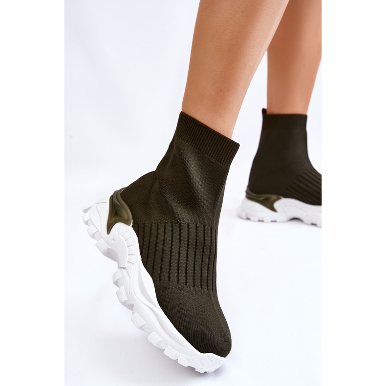 Chaussures de sport à chaussettes hautes pour femmes Vert Jovie 2 Chaussures de sport à chaussettes hautes pour femmes Vert Jovie 2