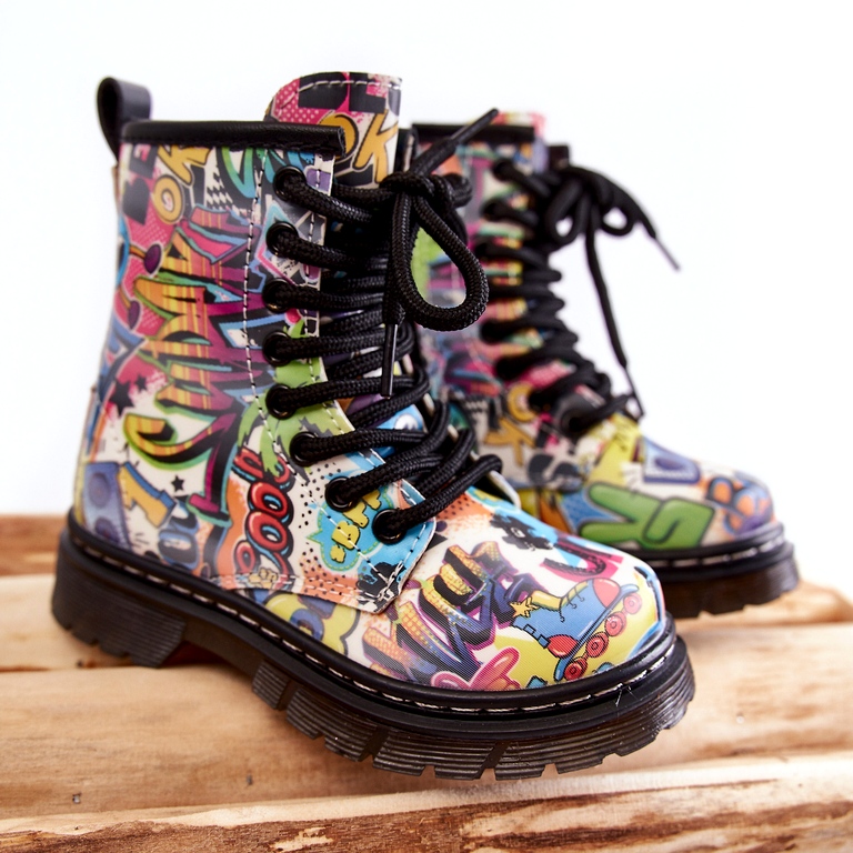Bottes chaudes pour enfants, multicolores 1