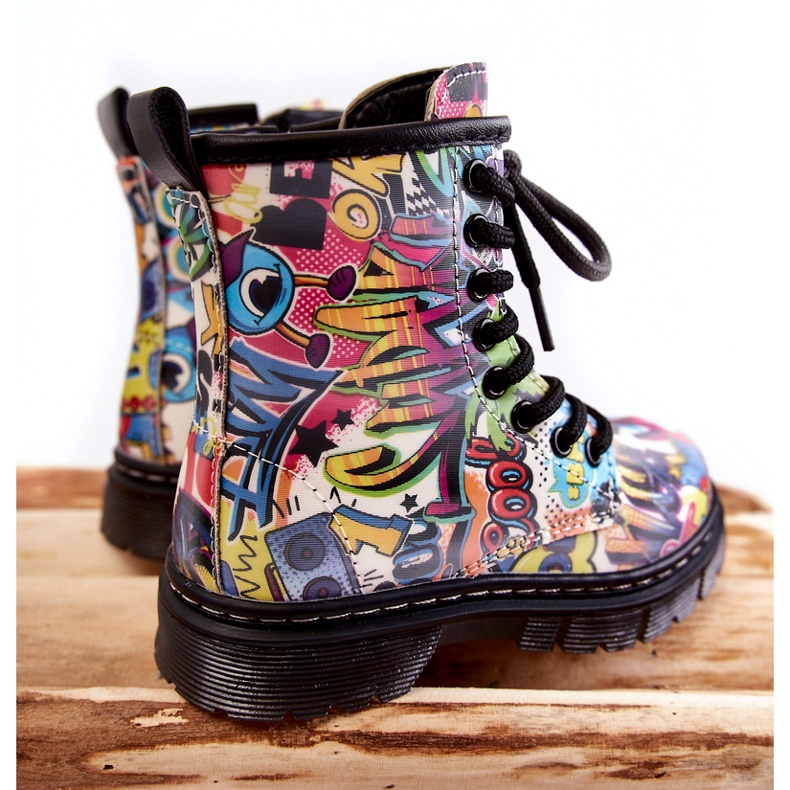 Bottes chaudes pour enfants, multicolores 3