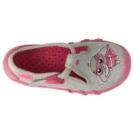 Befado chaussures pour enfants speedy 110N454 rose argent 2