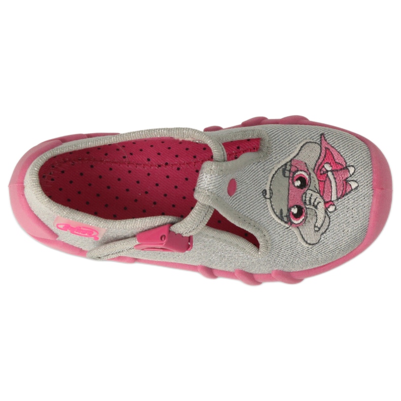Befado chaussures pour enfants speedy 110N454 rose argent 2