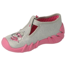 Befado chaussures pour enfants speedy 110N454 rose argent 4