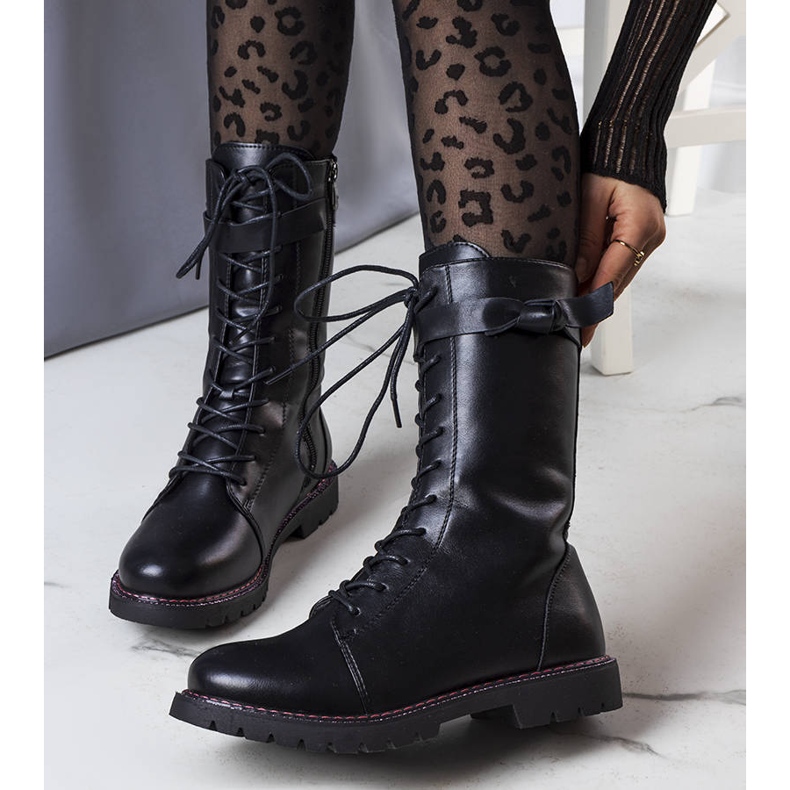 PA1 Bottes isolées noires de Corbi 1