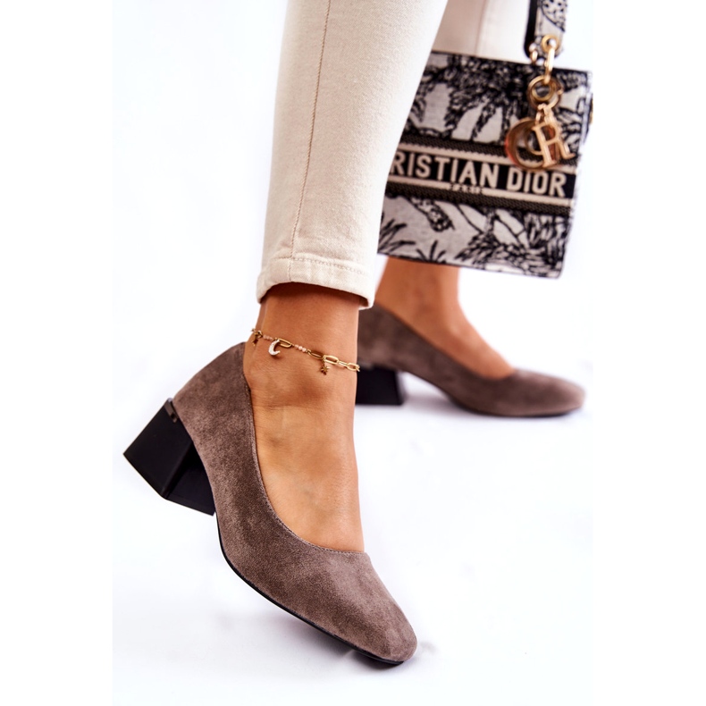 Escarpins Daim La.Fi 230034G-SU Gris 2