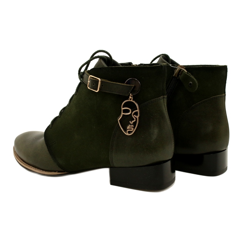 Bottes en Cuir pour Femme Maciejka 5743A-09 Vert 5