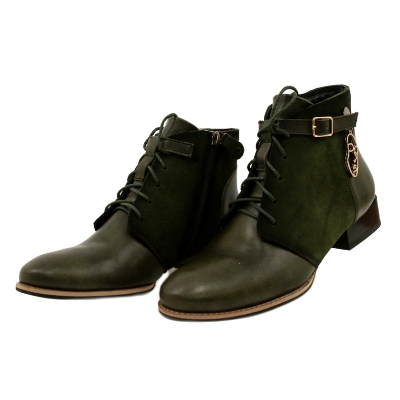 Bottes en Cuir pour Femme Maciejka 5743A-09 Vert 4
