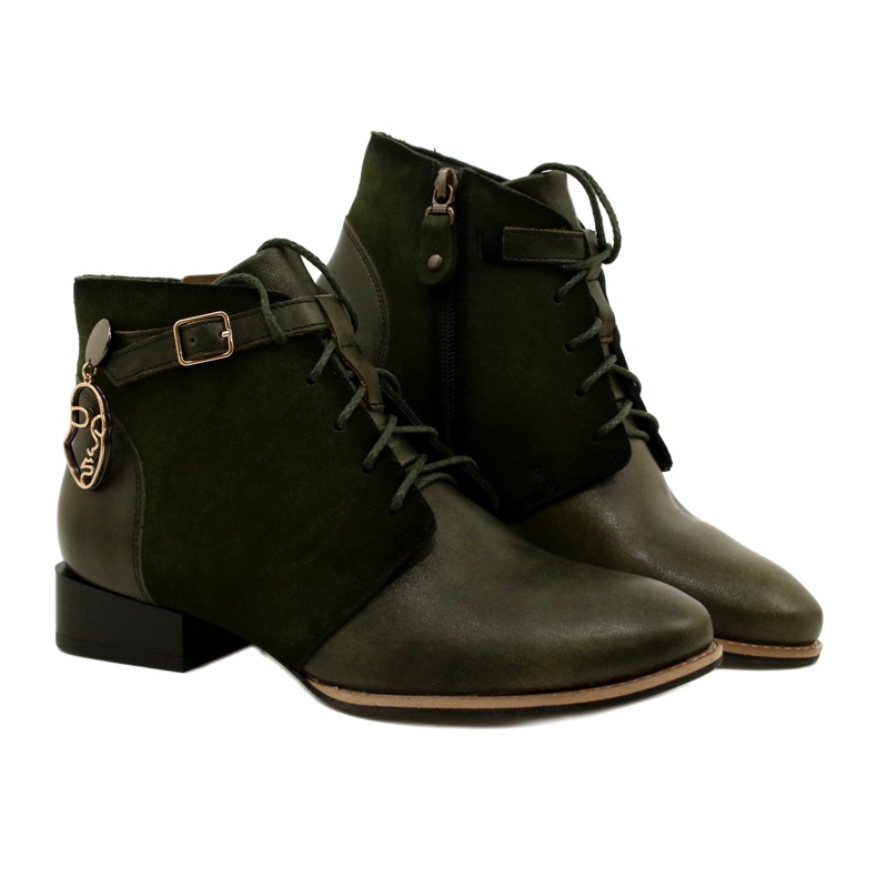 Bottes en Cuir pour Femme Maciejka 5743A-09 Vert 6