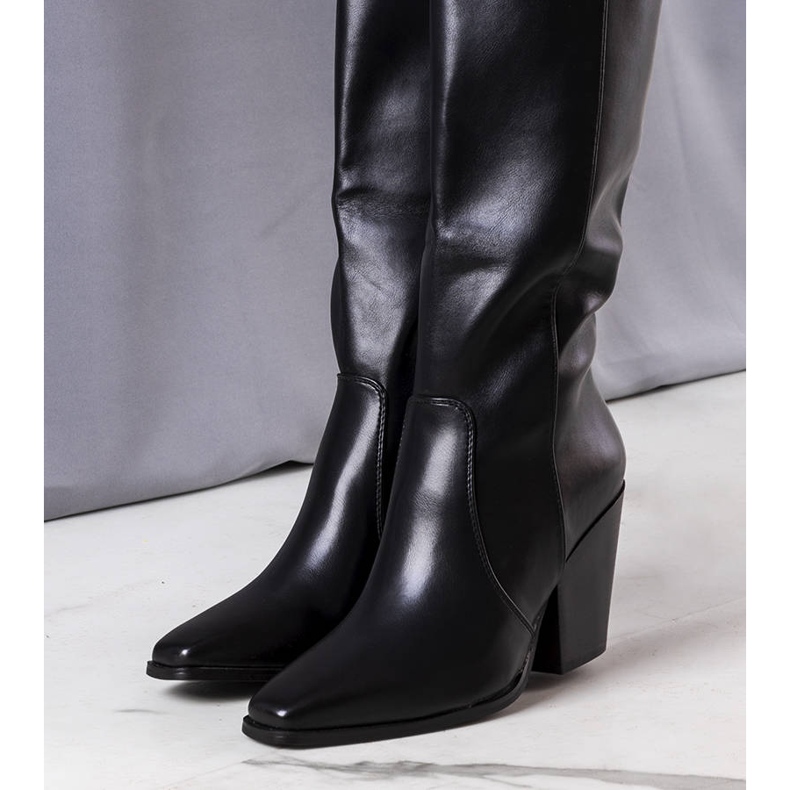 PA1 Bottes isolées noires de Seine le noir 1