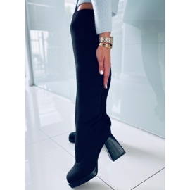 PA1 Bottes à talons hauts de Hilary Black noir 2