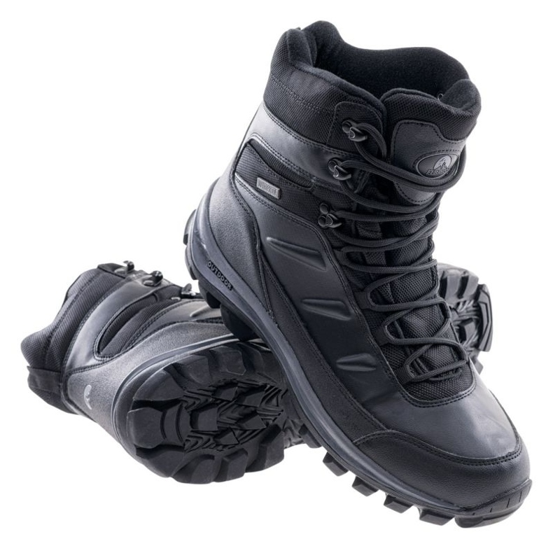 Chaussures Elbrus Spike Mid Wp 92800064161 noir 1