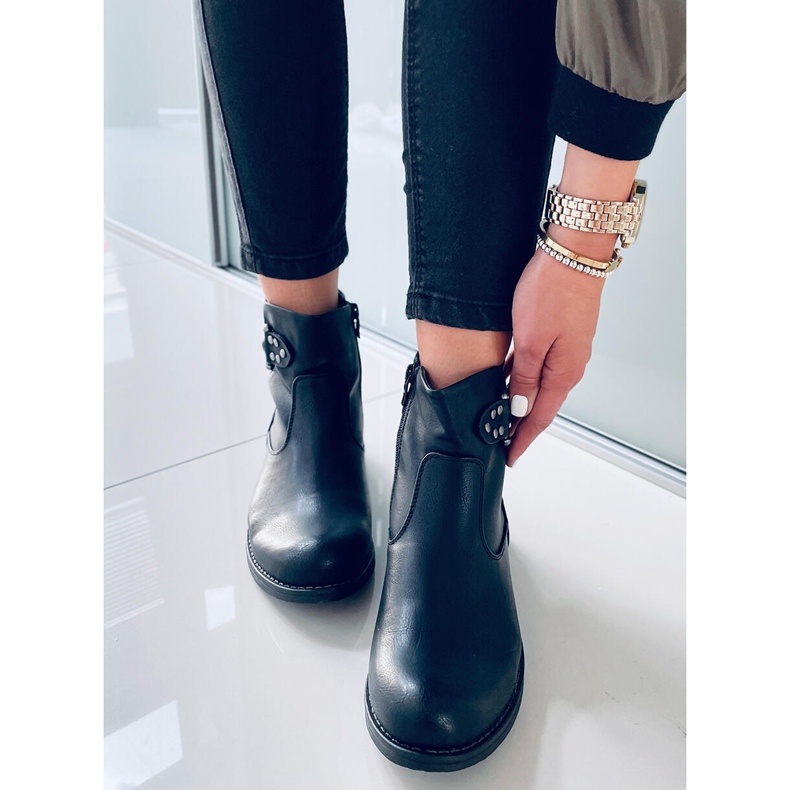 BM Bottes femme Dustin Noir 1