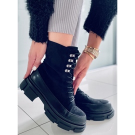 BM Bottes à lacets noires Kinney 1