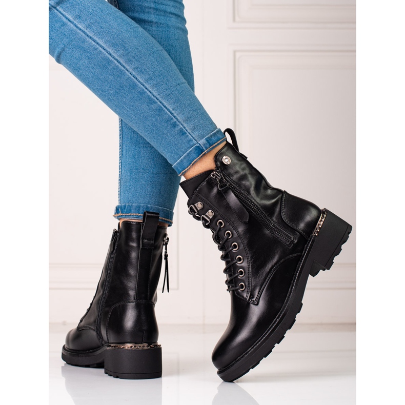 Sacs femme à lacets Shelovet noir le noir 1