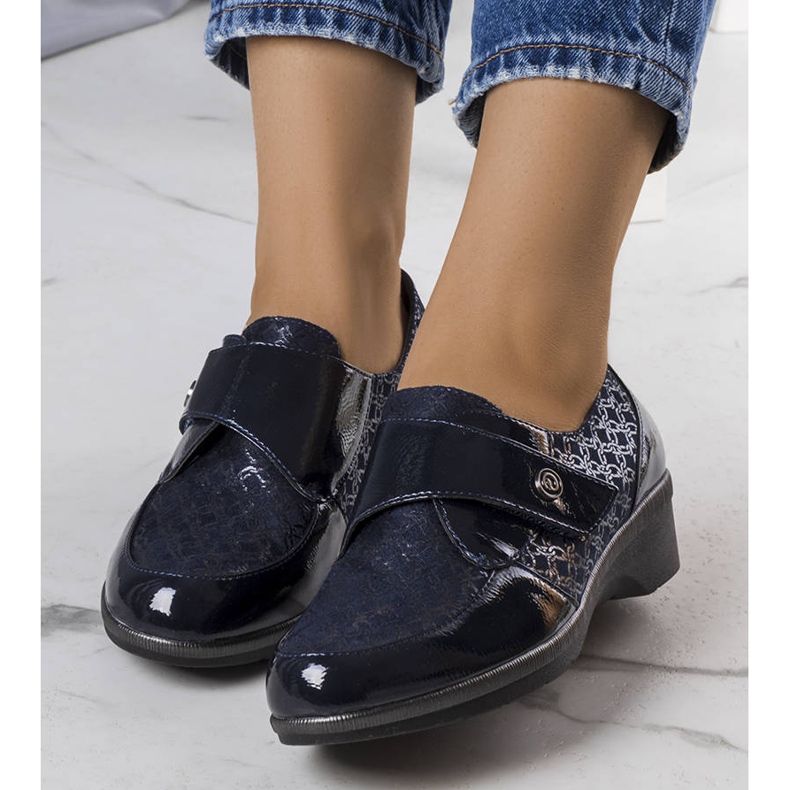 BM Derbies bleu marine Drancy 1