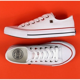 Chaussures, baskets Big Star W T274020 INT344 blanche 1