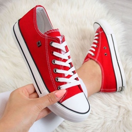 Chaussures, baskets Big Star W T274020 INT510 rouge 1