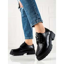 La.Fi Chaussures de mode à lacets le noir 1